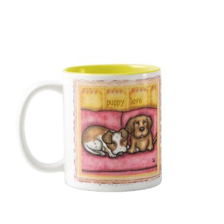 Dog Love Coffee Mug mug