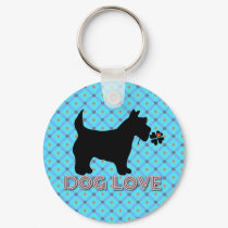 Dog Love Keychain