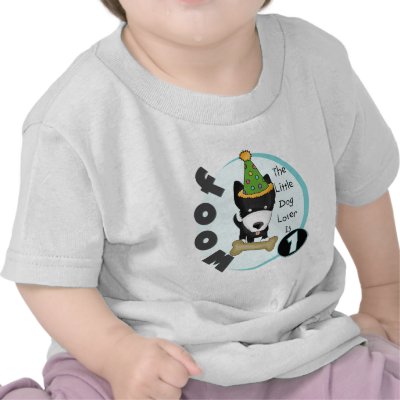 Dog Lover 1st Birthday T-shirts and Gifts