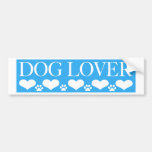 Dog Lover bumper stickers