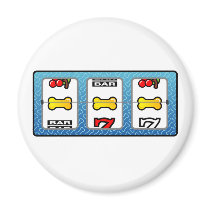 Dog Lover – Jackpot Winner Fridge Magnet