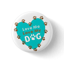 Dog Lover's Button