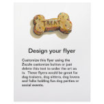 Dog lovers flyer for dogs party business class