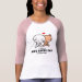 Ladies 3/4 Sleeve Raglan (Fitted)