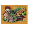 Dog Loves You More - Shihpoo - Maggie card