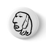 dog man button