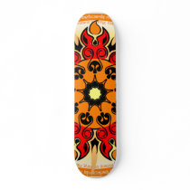 Dog Mandala Skateboard