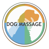 DOG MASSAGE LOGO SHIATSU stickers