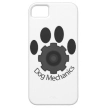 Dog Mechanics gear iPhone 5 Cases