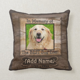 memorial dog pillow