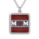 Dog Mom Leopard Animal Print Pendant Necklace