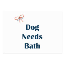 Dog Needs Bath Reminders