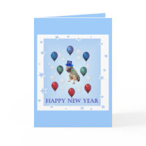 DOG NEW YEARS cards