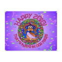 Dog New Years Greeting Cards postcards