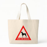 DOG ON BOARD bags