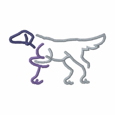 Dog Outline by ZazzleEmbroidery