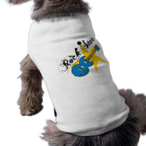 Dog & Owner Matching Rock Star Guitar Tees pet clothing by dogteesandmore Dog & Owner Matching Rock Star Guitar Tees pet clothing