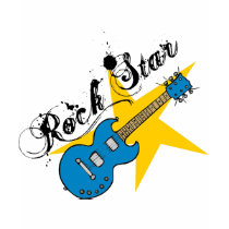 Dog & Owner Matching Rock Star Guitar Tees t-shirts
