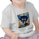 DOG PAINTING ART CHIHUAHUA - MULTI t-shirts