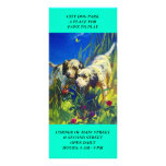 DOG PARK LOCATION WELCOME WAGON Rack INFO Cards Personalized Rack Card