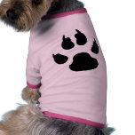 Dog Paw Print Pet Tshirt