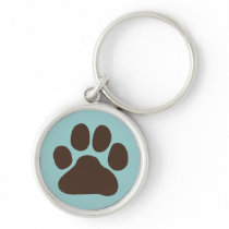 Dog Paw Print keychains by jennsdoodleworld Dog Paw Print keychains