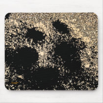 Dog Paw Print mousepads