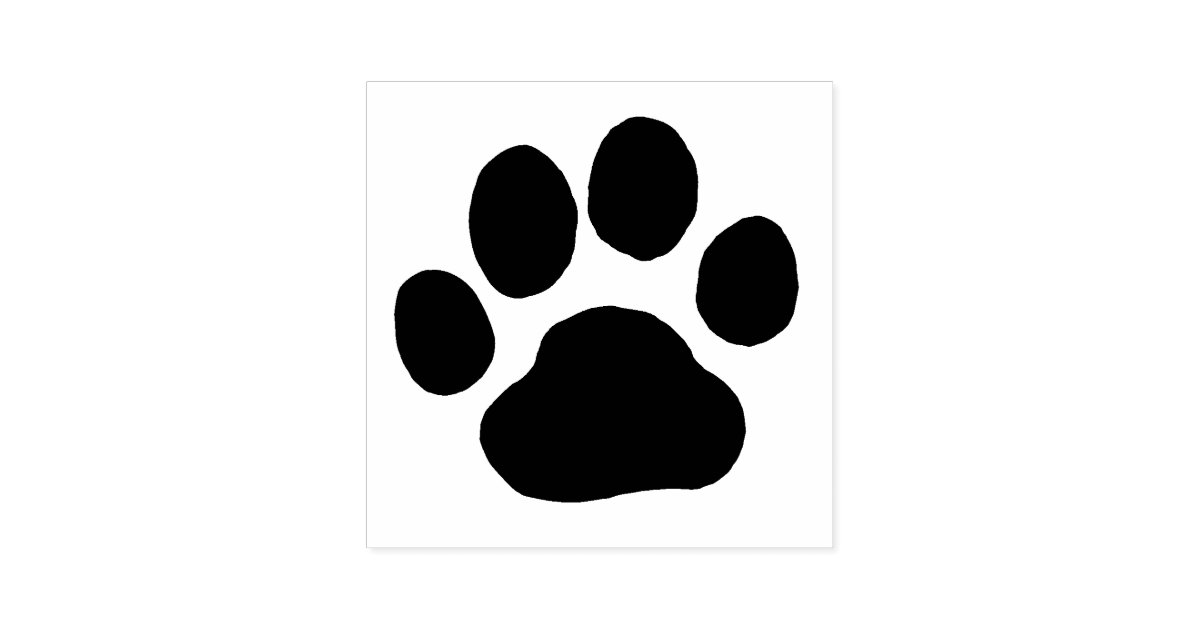 How To Stamp Dog Paw Print