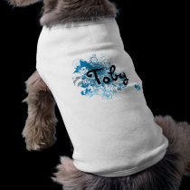 Dog paw prints T Shirt Pet Clothing pet clothing