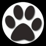 Dog Paw Sticker