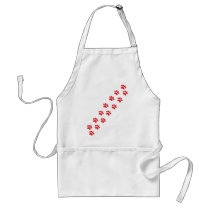 Dog Paws Prints Aprons