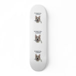 Dog Pee Clean Humor Custom Skate Board