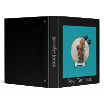 Dog Picture Frame  Binder