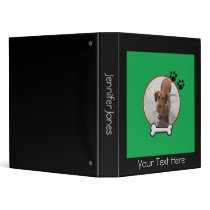 Dog Picture Frame  Binder