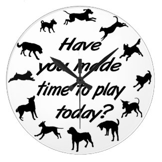 Dog Play Time Clock