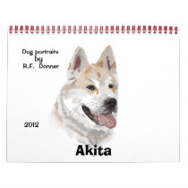 Dog portrait calendar