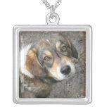 Dog portrait necklace