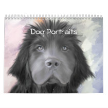 Dog Portraits Calendar by Cazzies_Creations Dog Portraits Calendar