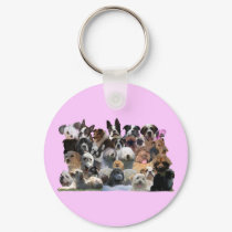 Dog Portraits keychains by Cazzies_Creations Dog Portraits keychains