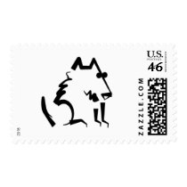 Dog Postage Stamp