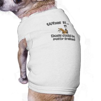 dog potty trained petshirt