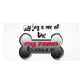 Dog Pounding it Personalized Photo Card