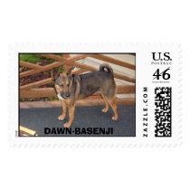 DOG+RESCUE+BASENJI postage