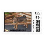 DOG+RESCUE+BASENJI postage