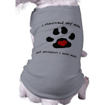 Dog Rescue Design Doggie T-shirt