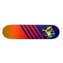 Dog Riding Skateboard