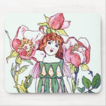 Dog Rose Mousepad