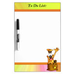 Dog Sack Race To Do List Dry Erase Board