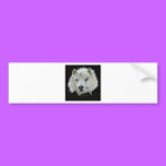 Dog Samoyed bumper stickers