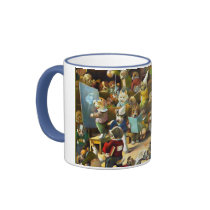 Dog School by Louis Wain mugs by VintagePets Dog School by Louis Wain mugs